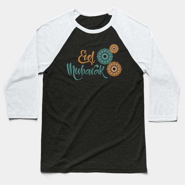 eid mubarak Baseball T-Shirt by uniqueversion